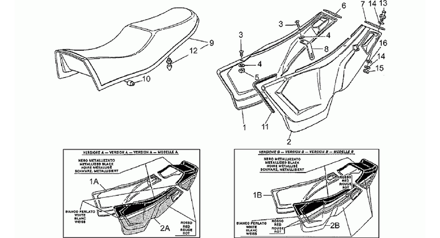 Saddle-side panels
