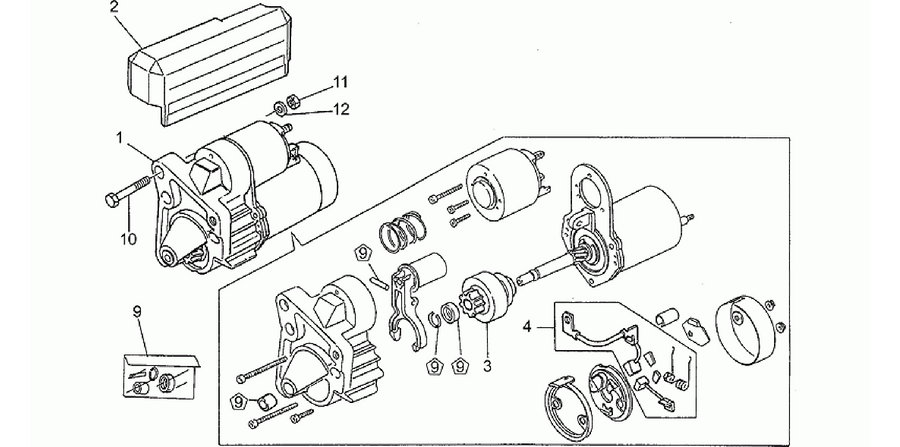 Starter motor
