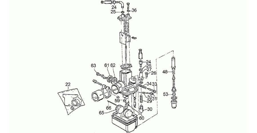 Carburettor-spare parts