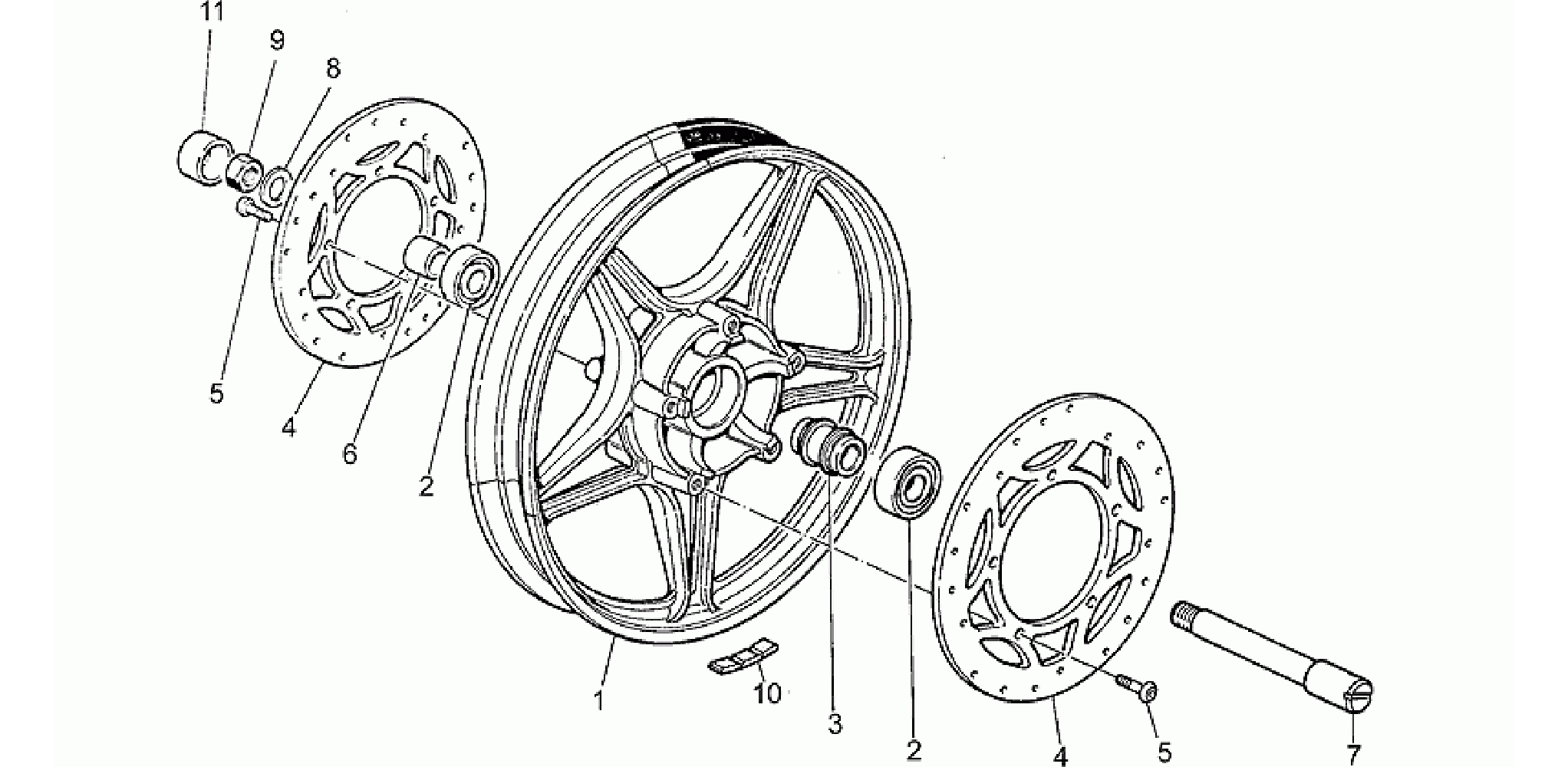 Front wheel