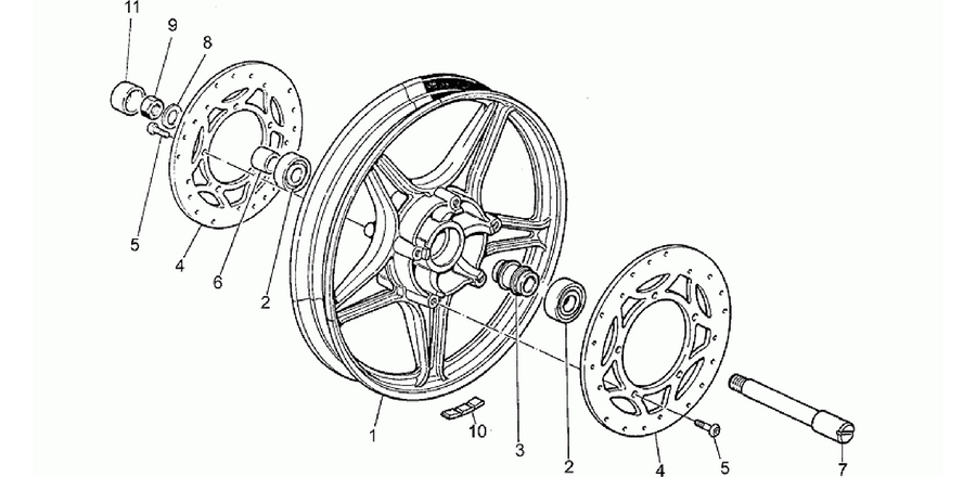 Front wheel