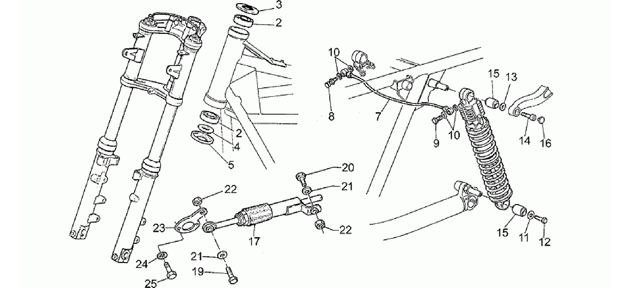 Rear shock absorber