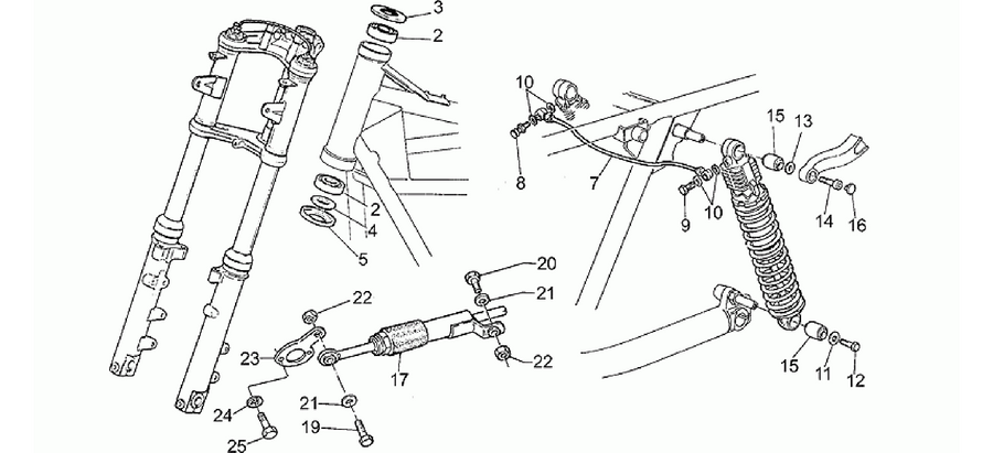Rear shock absorber