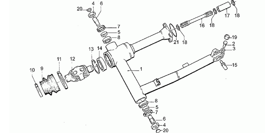 Swing arm