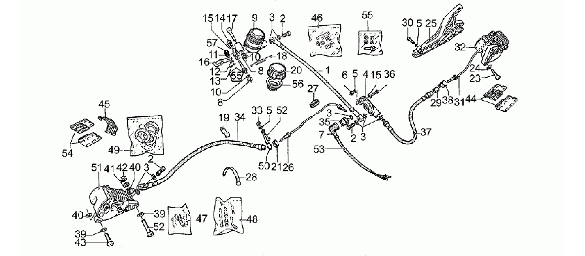 LH Front brake system