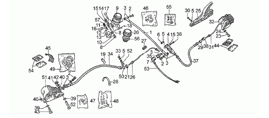 LH Front brake system
