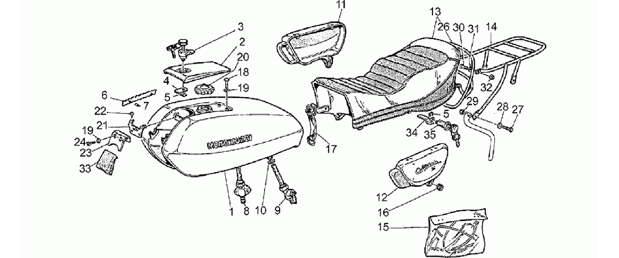 Tank-seats