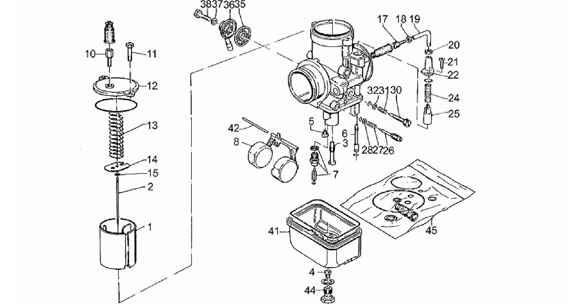 Carburettor-spare parts