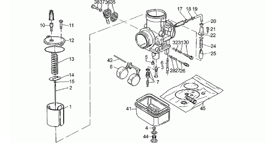 Carburettor-spare parts