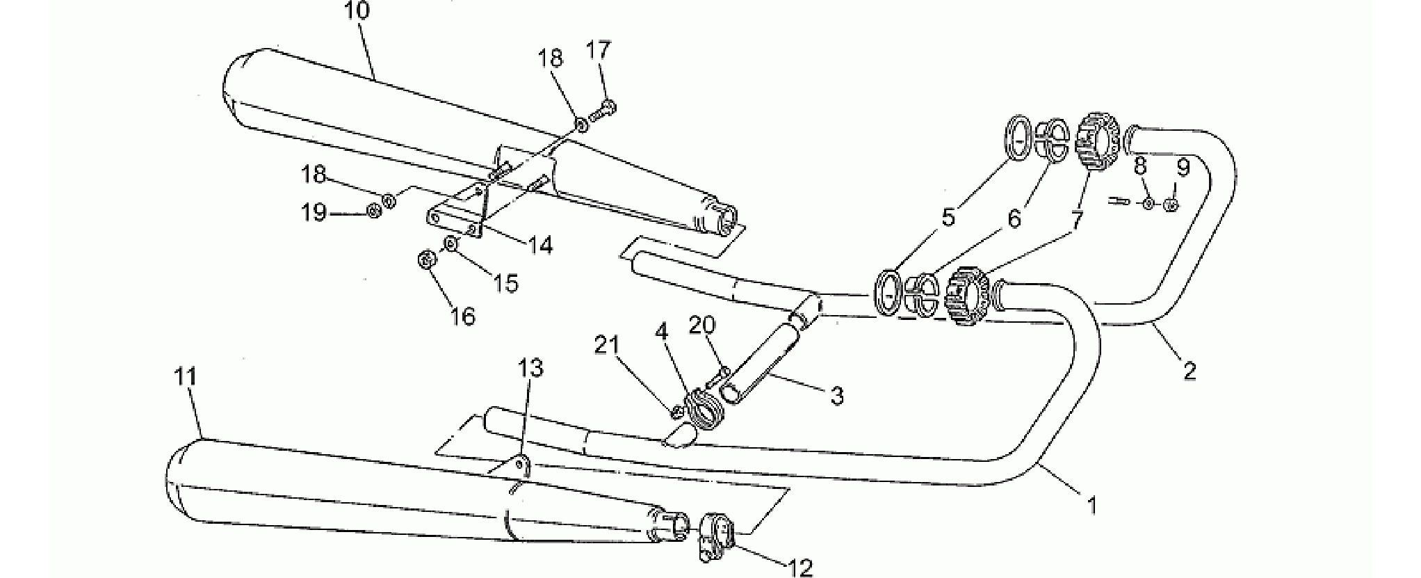 Exhaust unit