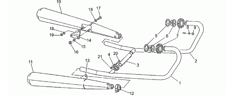 Exhaust unit