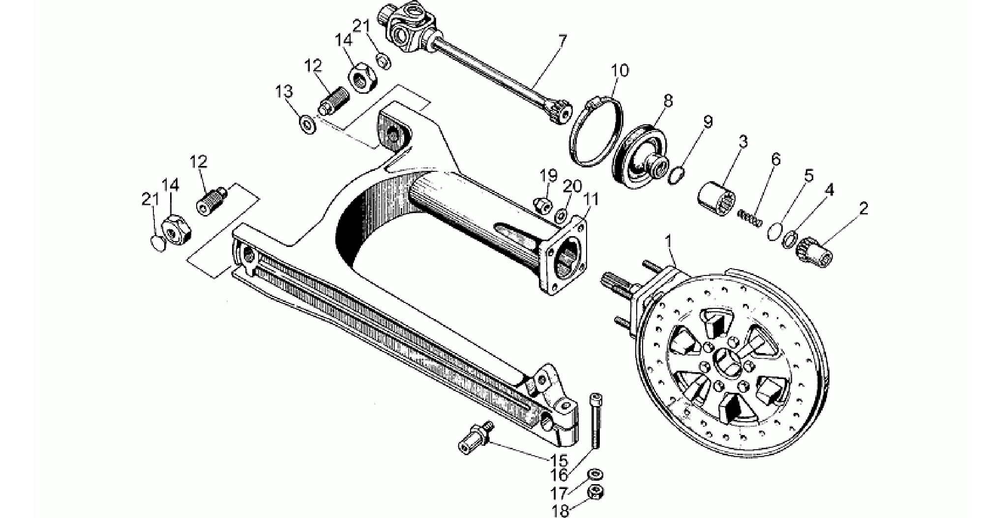 Swing arm
