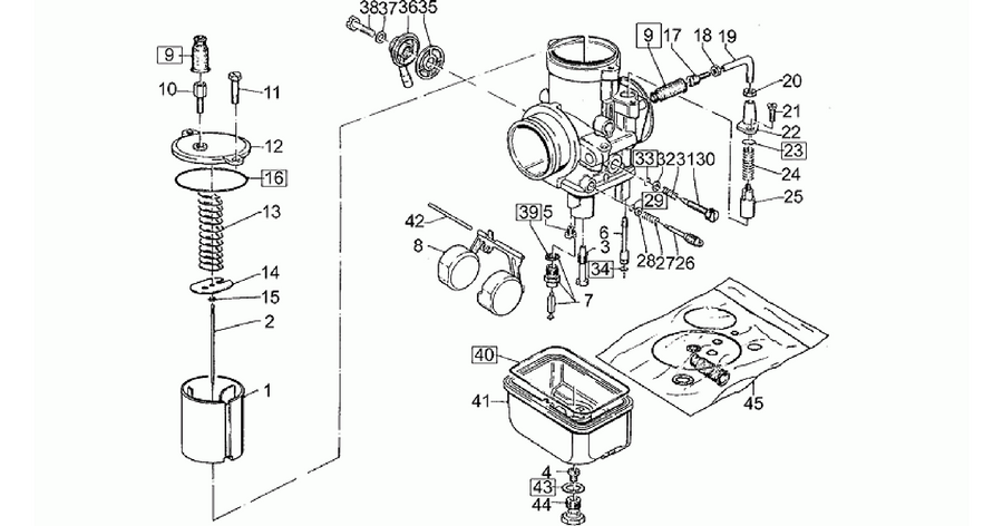 Carburettors V50C