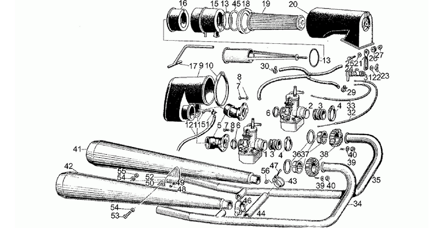 Exhaust-intake unit