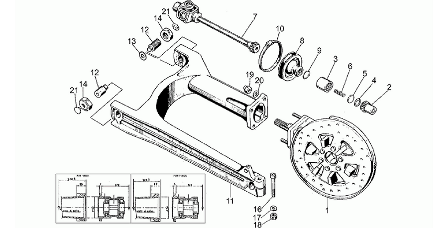 Swing arm