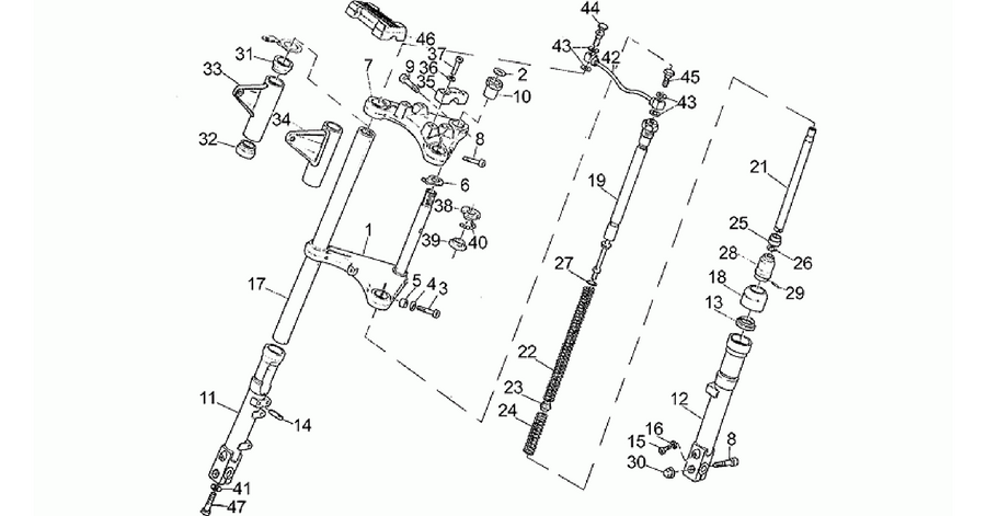 Front shock absorber