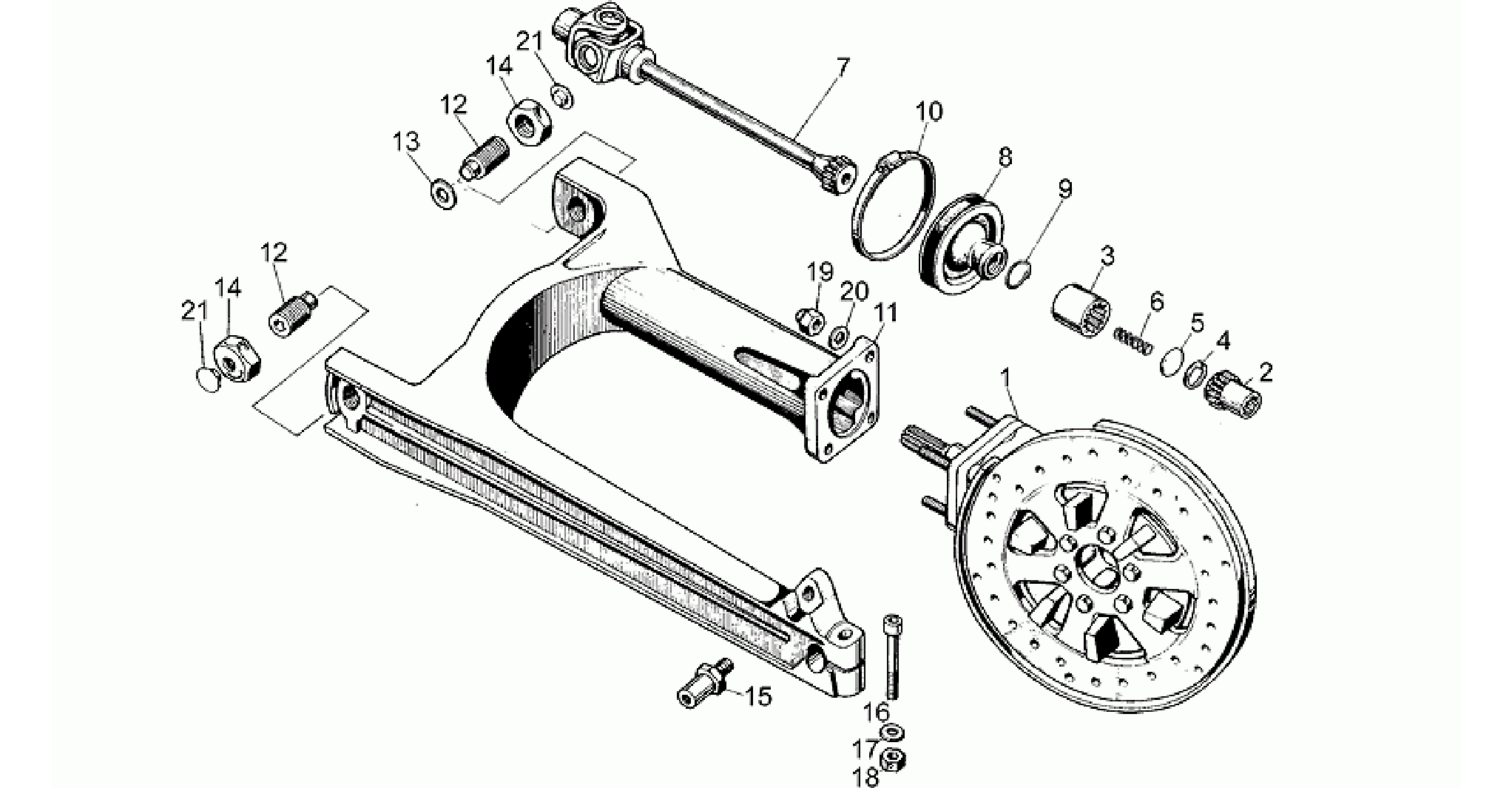 Swing arm