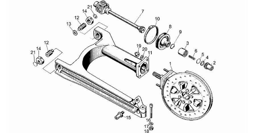 Swing arm