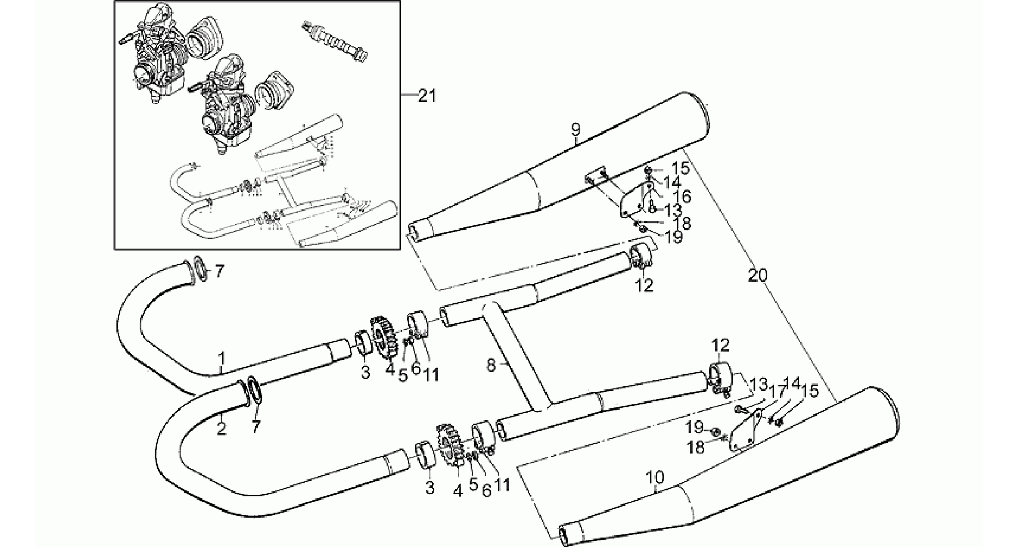 Exhaust unit
