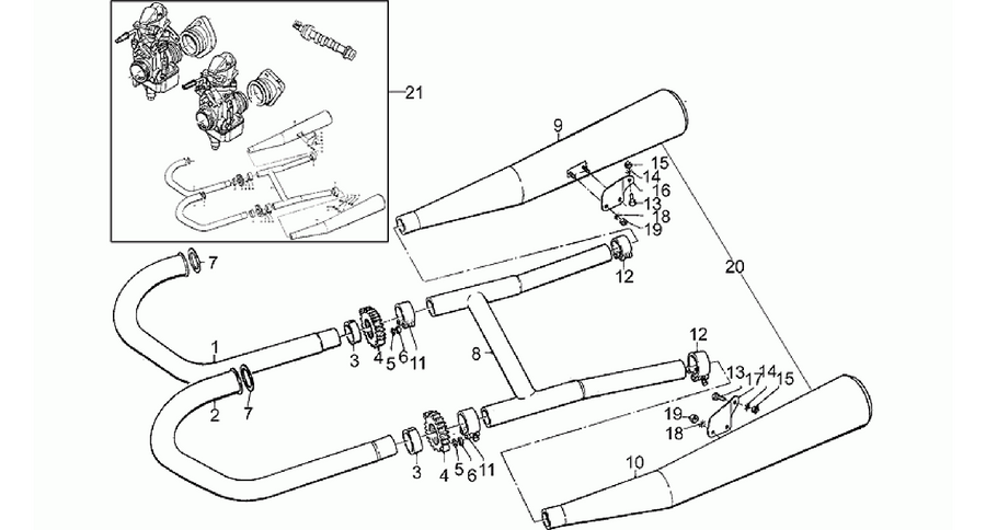 Exhaust unit