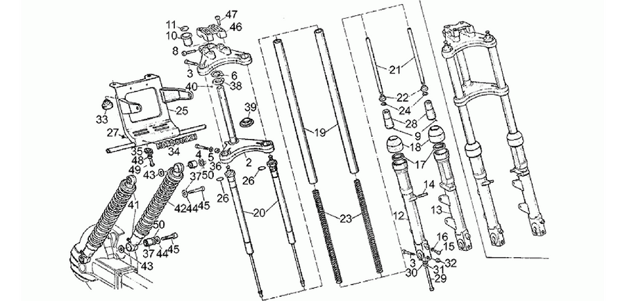 Front/rear shock absorber