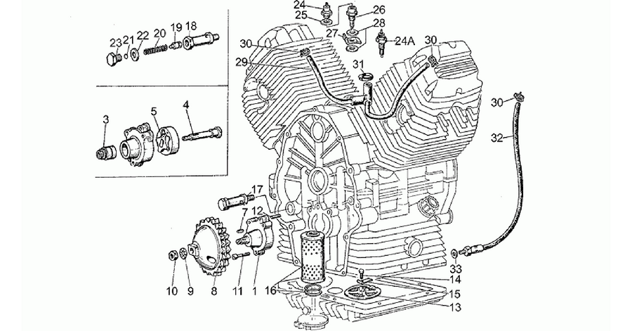 Oil pump-filter