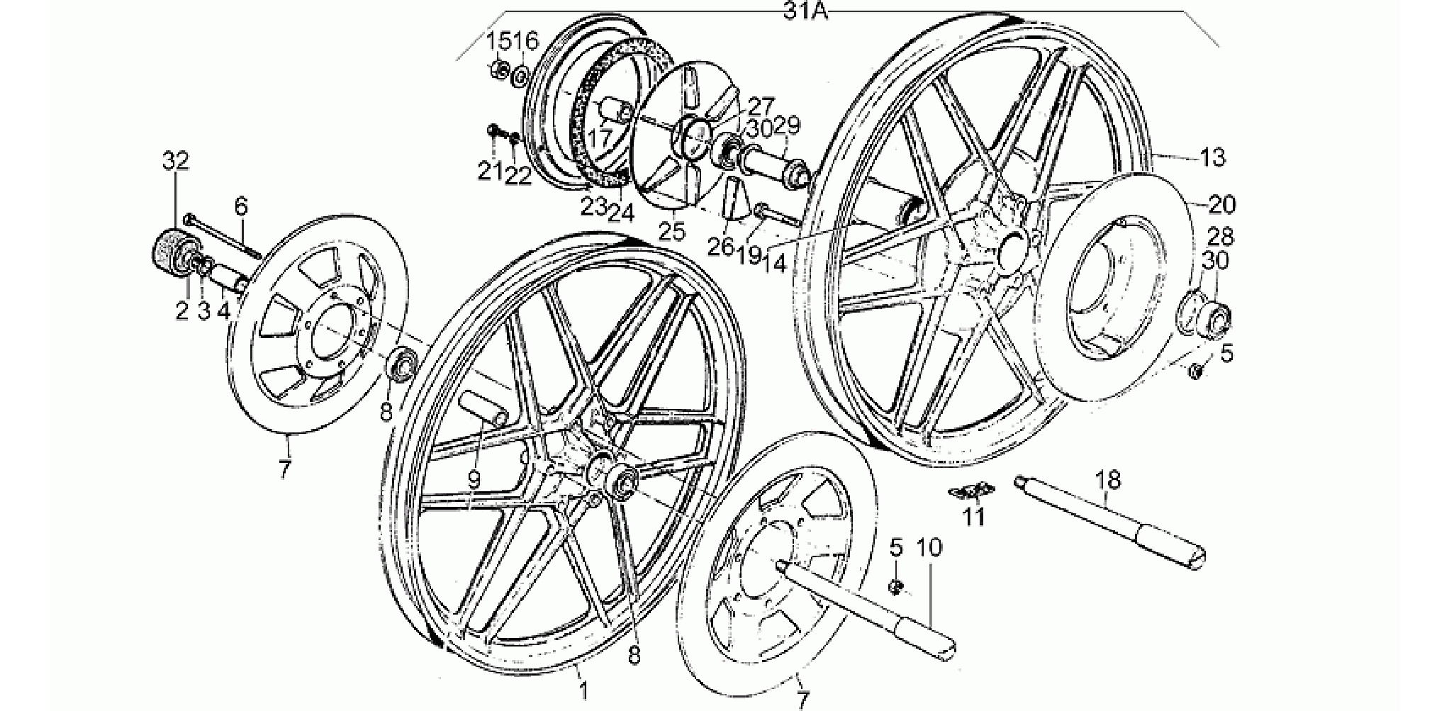 Alloy wheels