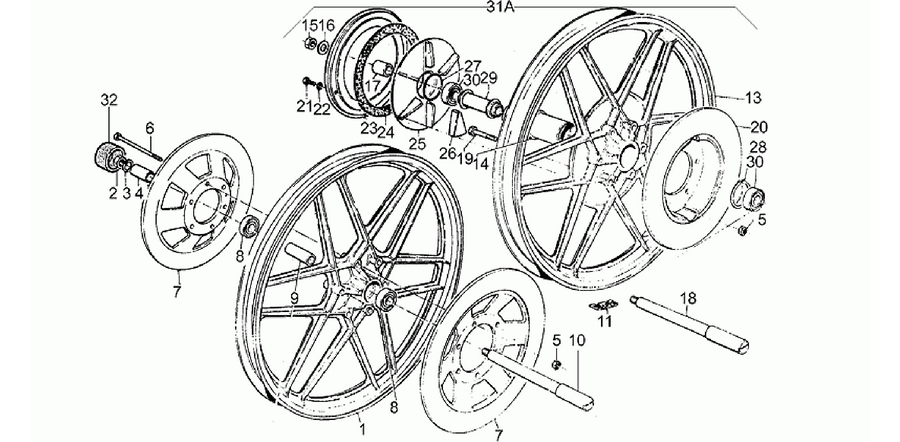 Alloy wheels