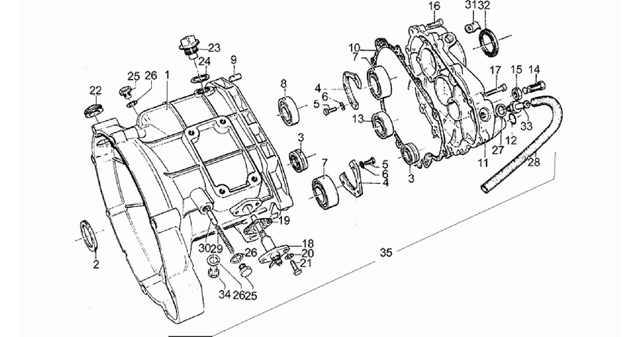 Transmission cage