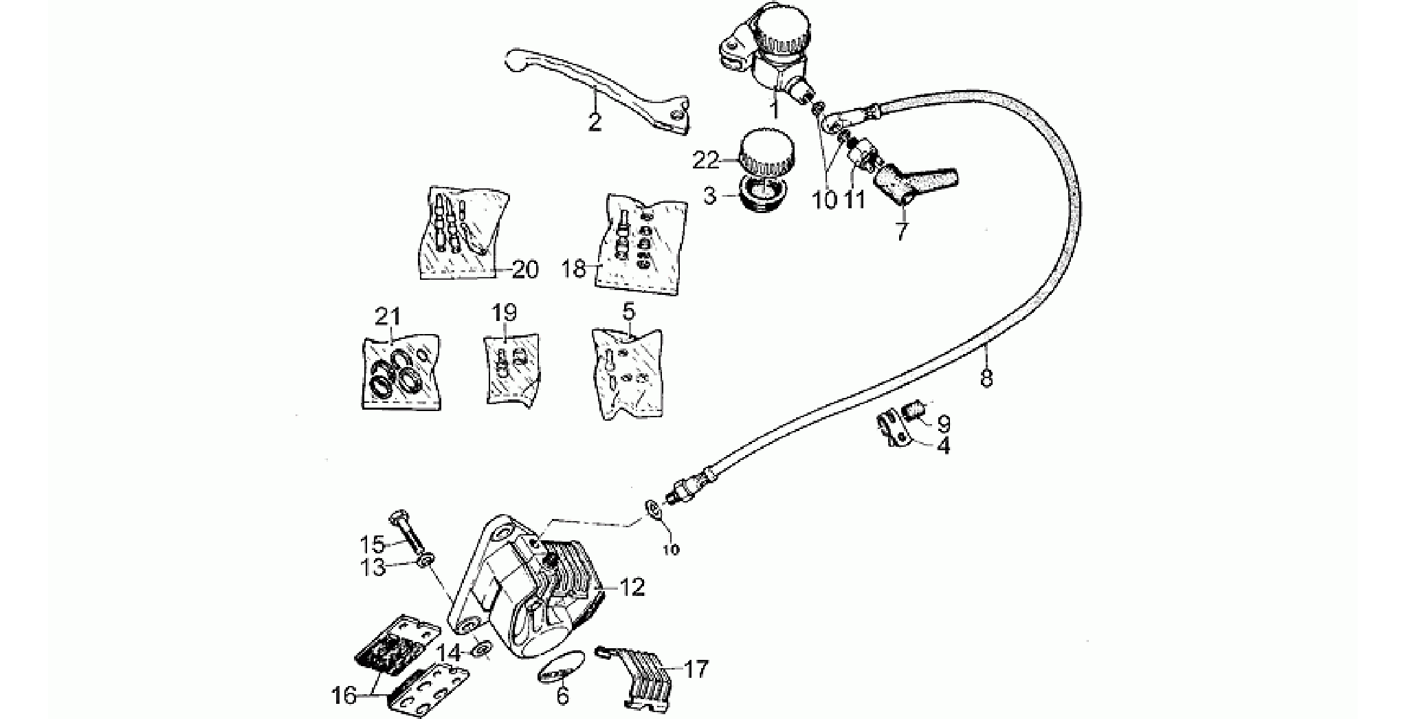 RH Front brake system