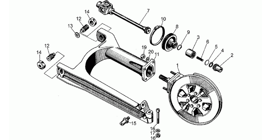 Swing arm