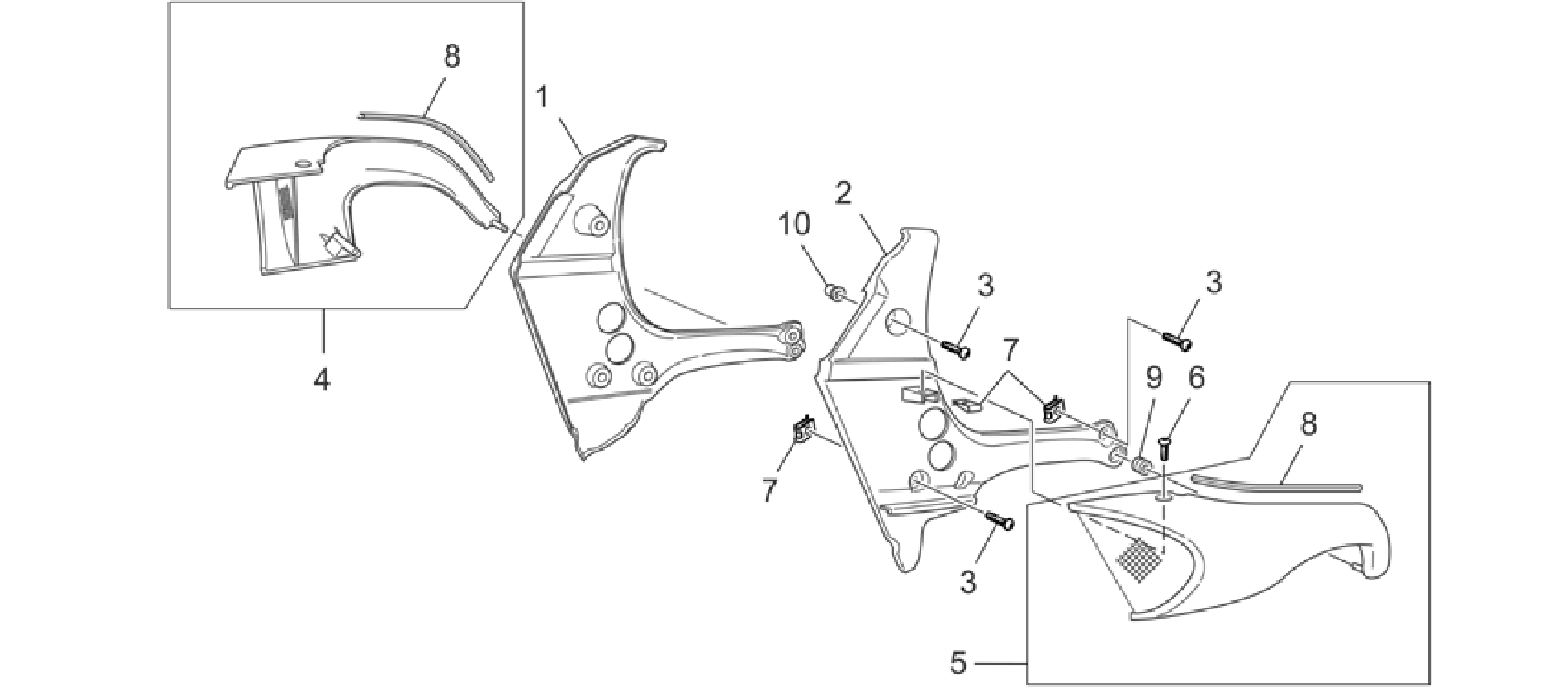 Front body - Duct
