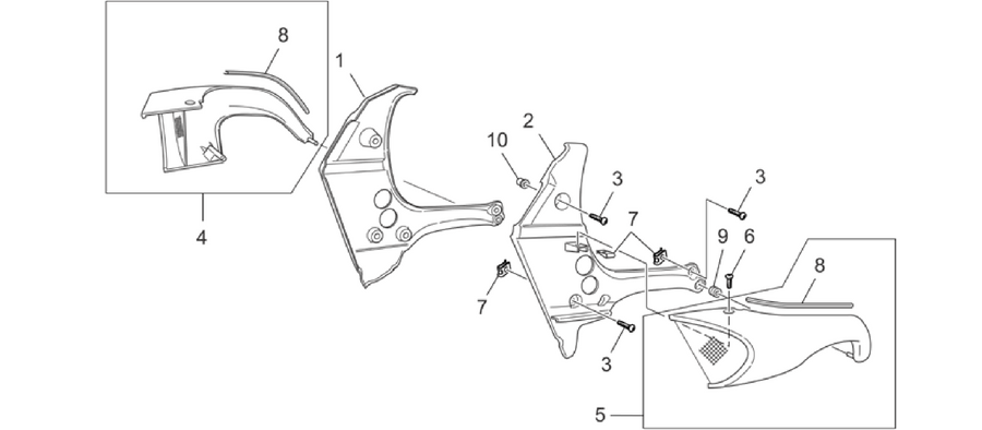 Front body - Duct