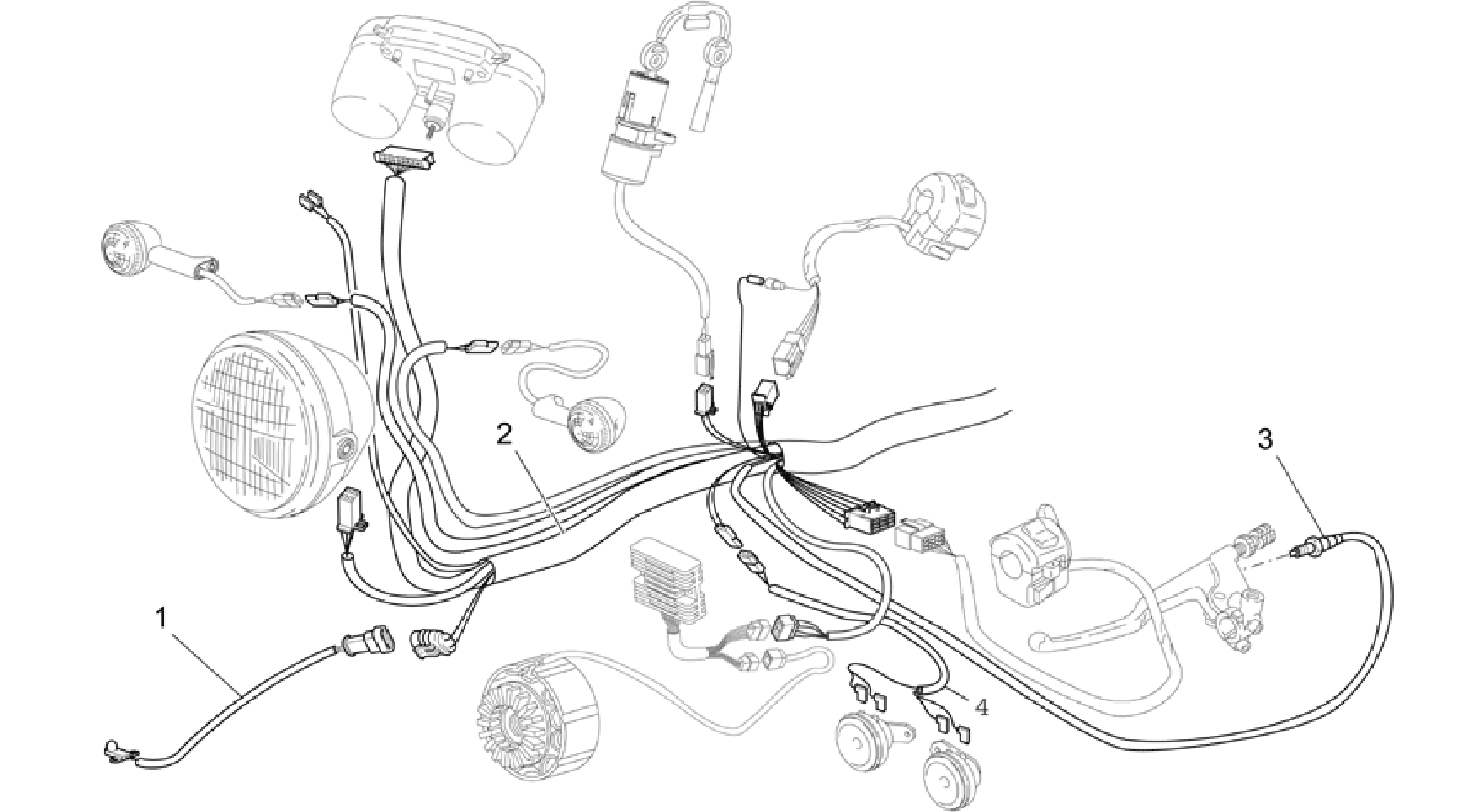 Front electrical system
