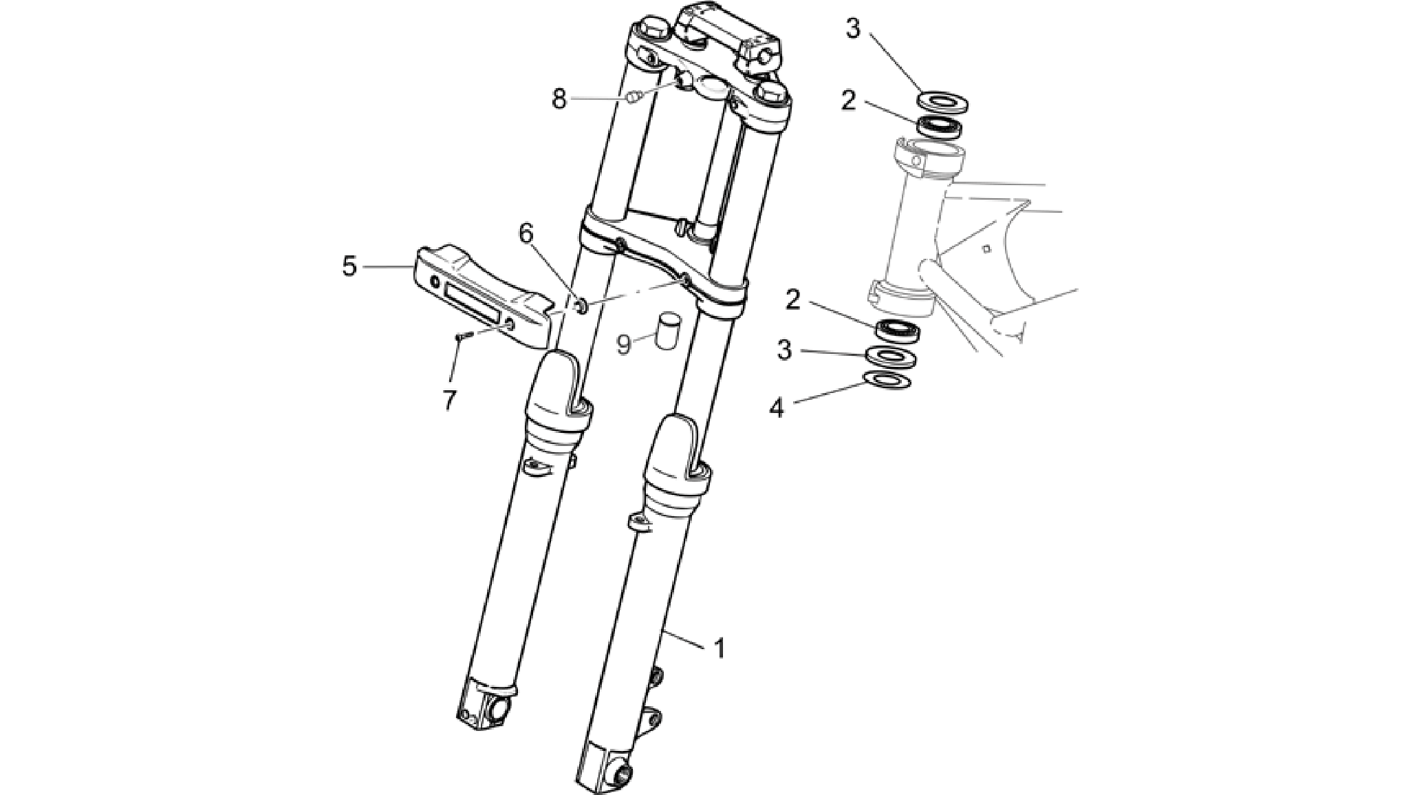 Front fork I