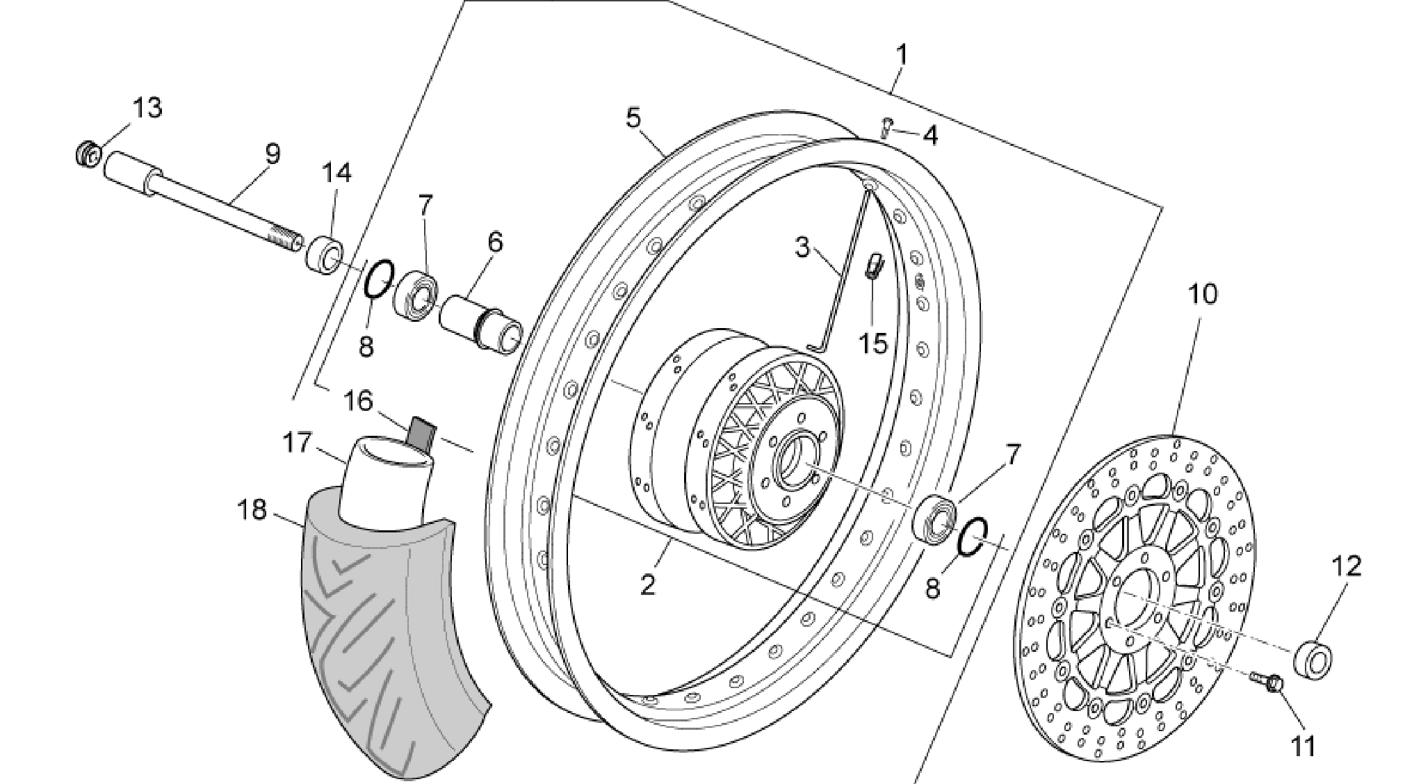Front wheel