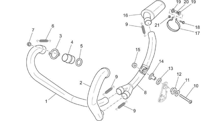 Exhaust unit