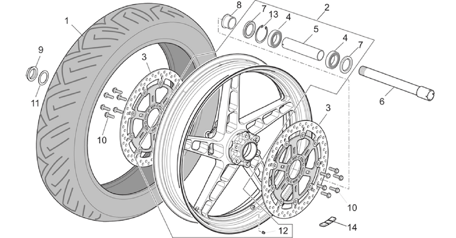 Front wheel