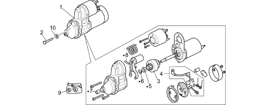 Starter motor
