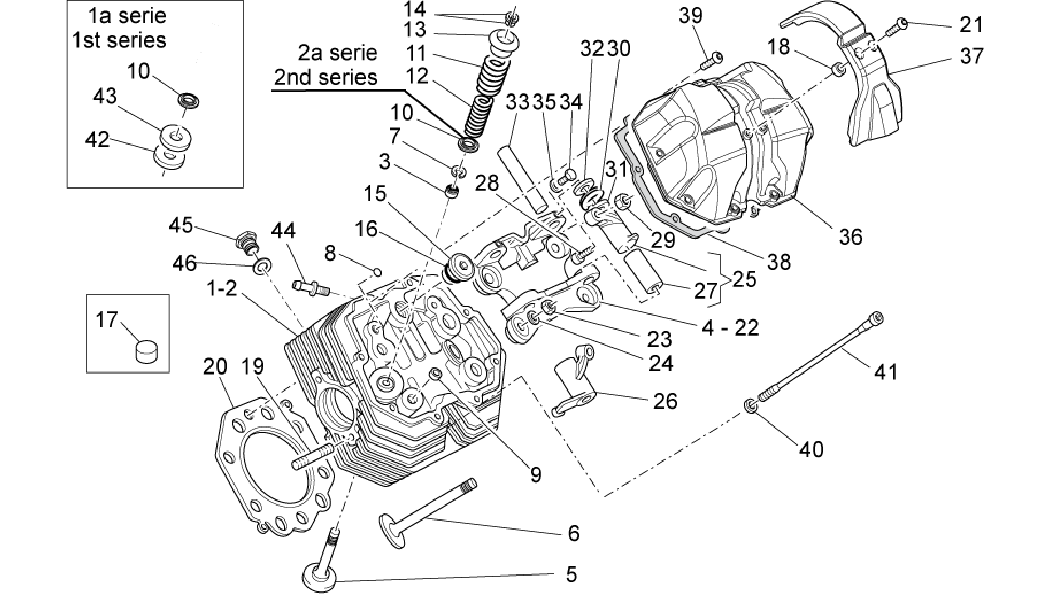 Cylinder head and valves II