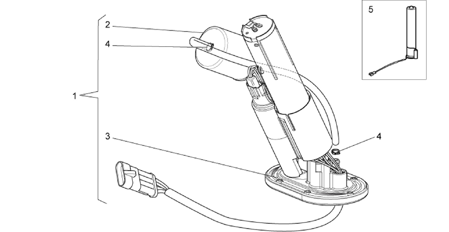 Internal fuel pump
