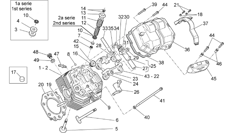 Cylinder head and valves II