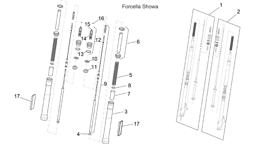 Front fork (33.07)