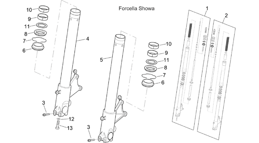 Front fork (33.08)