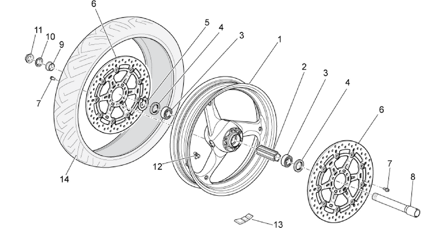 Front wheel