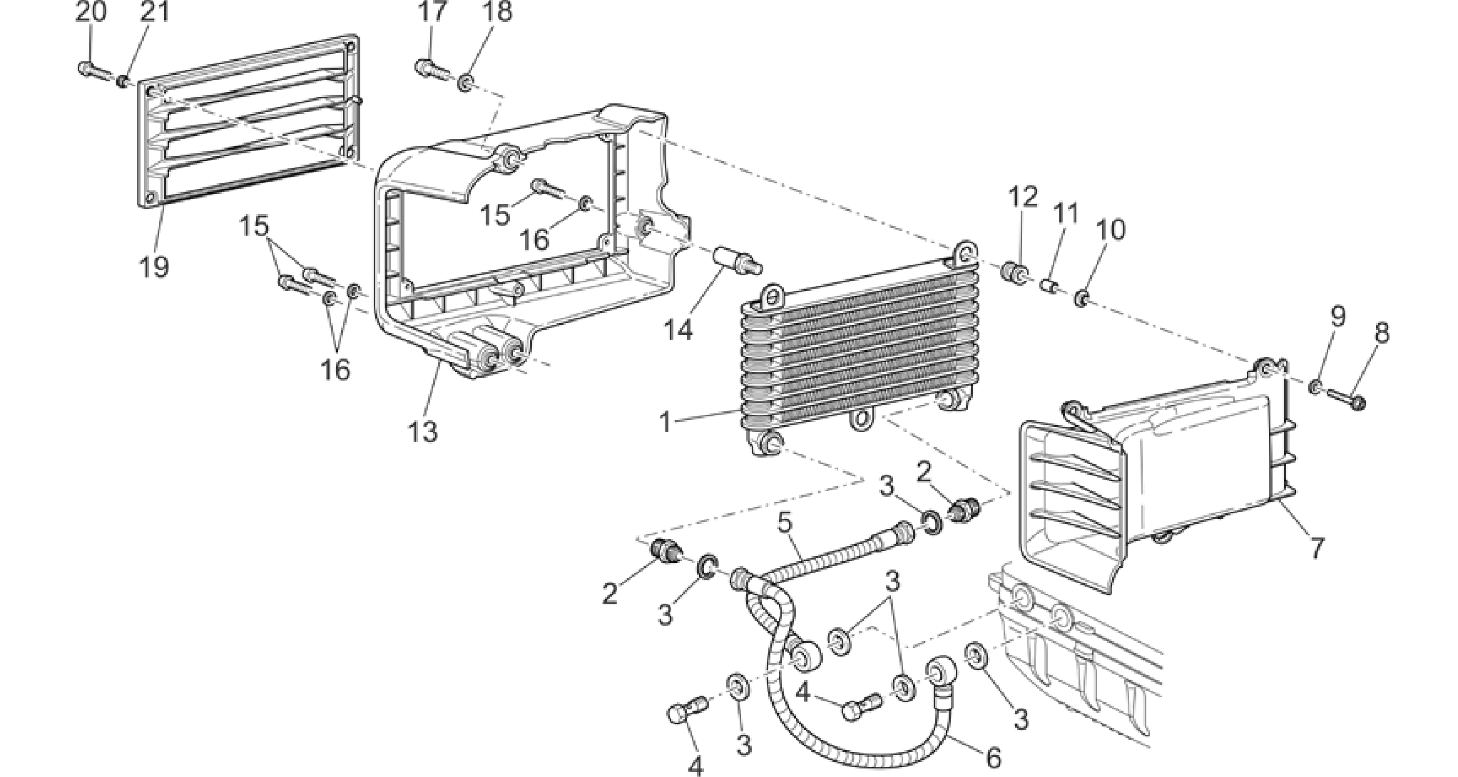 Oil radiator