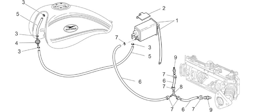 Fuel vapour recover system