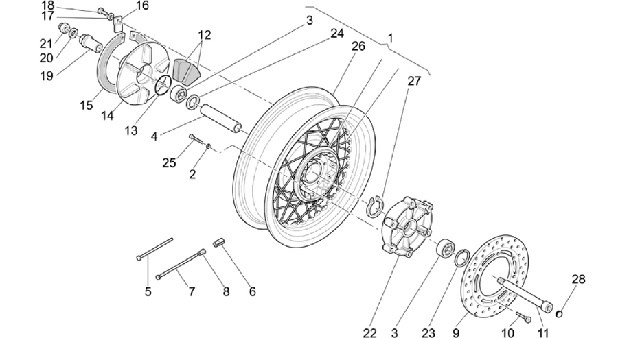 Rear wheel