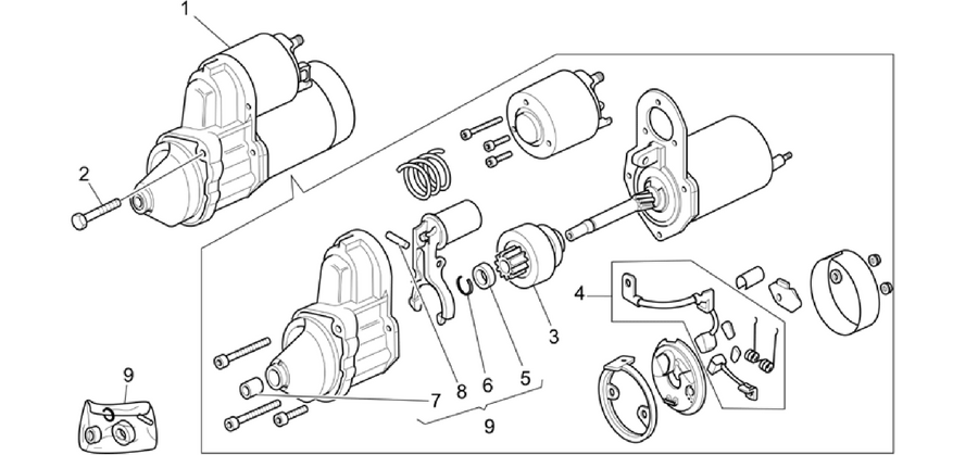 Starter motor