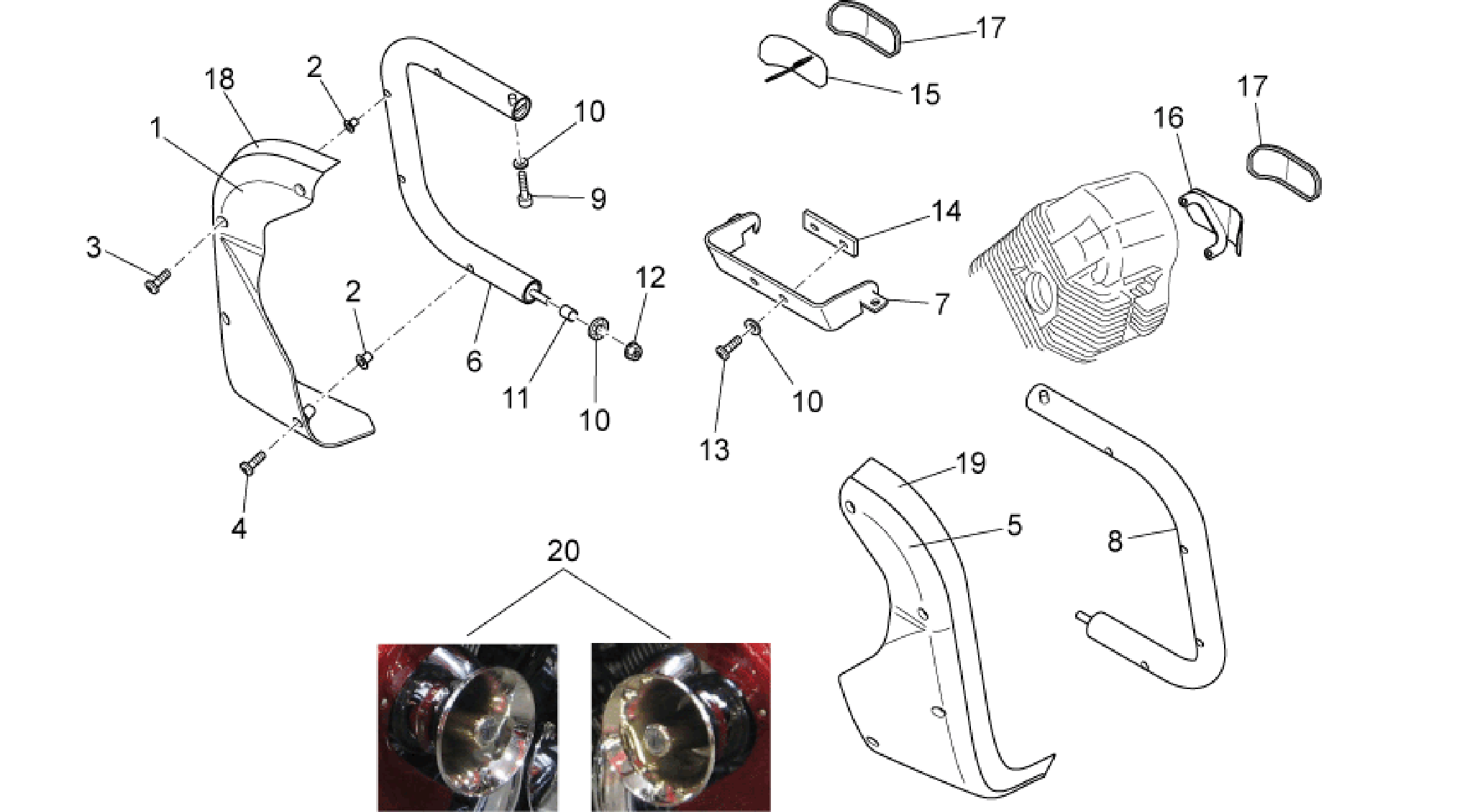 Toe guard-Front bumpers